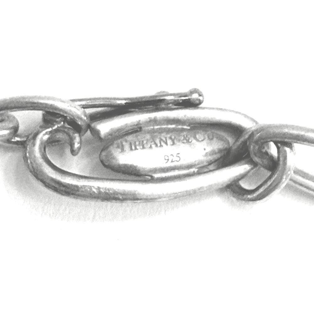 Tiffany & Co. 925 Silver Elsa Perretti Starfish Oval Link Bracelet 7 1/4” OBO - Picture 8 of 8